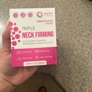 Triple Neck Firming Collagen Complex - Pink & White